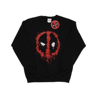 MARVEL Deadpool Splatter Logo Sweatshirt  