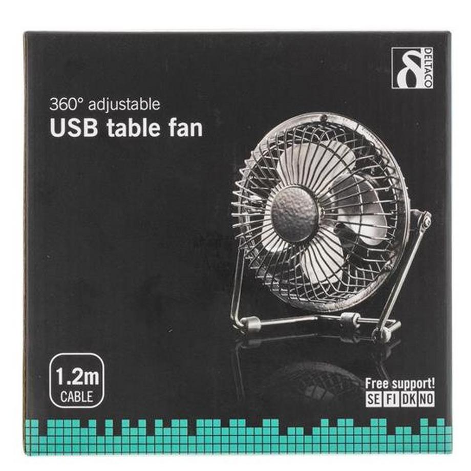 DELTACO Deltaco FT-750 ventilateur Noir  