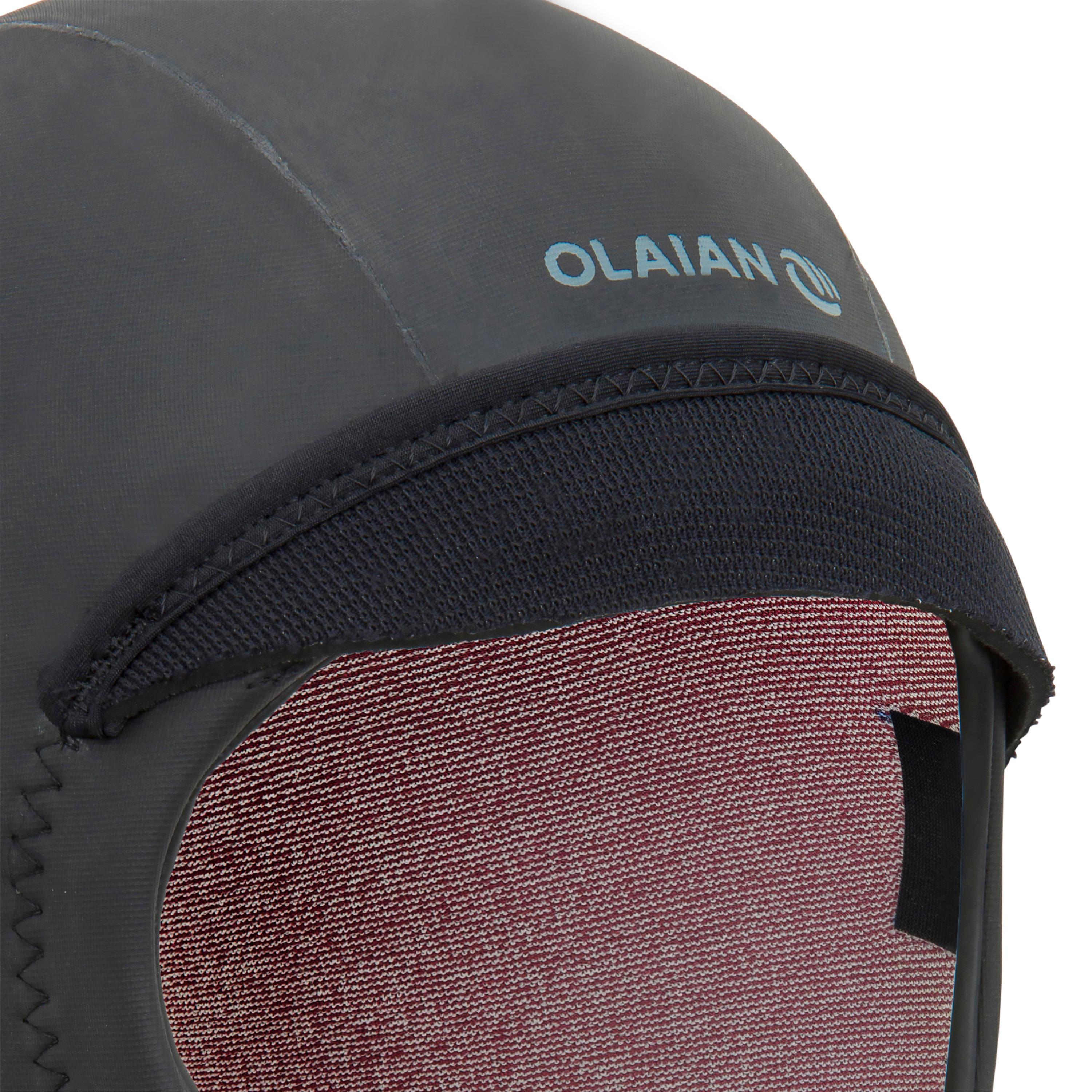 OLAIAN  Top neoprene uomo surf con cappuccio 2 mm 