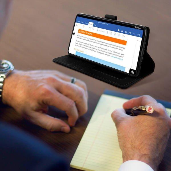 Avizar  Bookcover Samsung Galaxy A51 Schwarz 