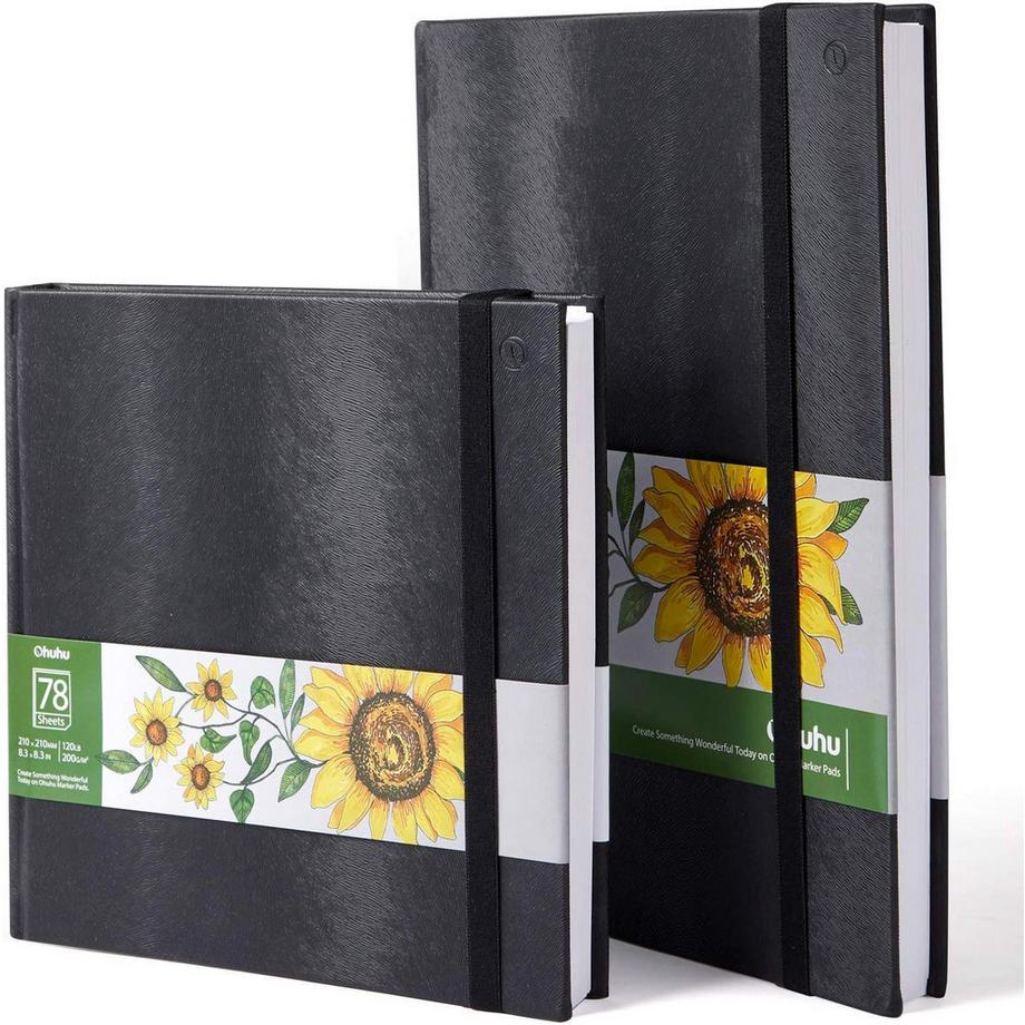 Kunst-Skizzenbuch 2er Pack 70 Blatt