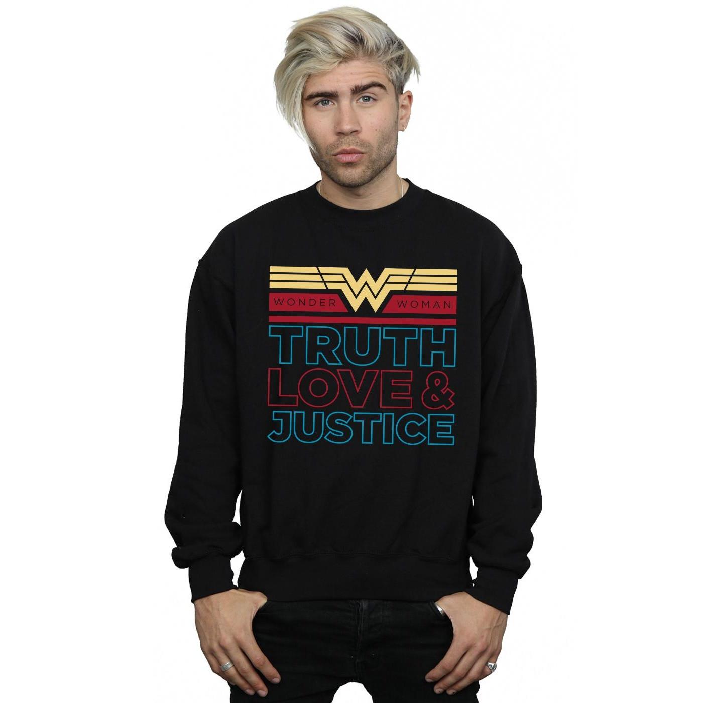 DC COMICS  Sweat TRUTH AND JUSTICE 