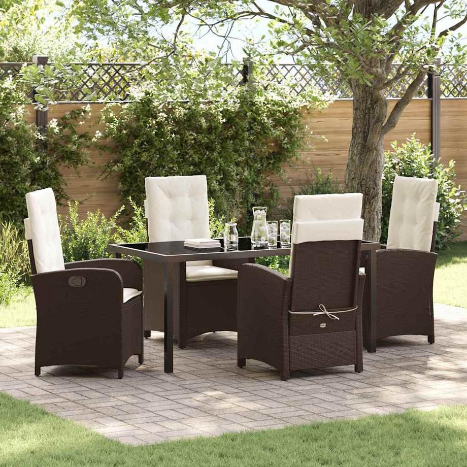 VidaXL Garten essgruppe poly-rattan  