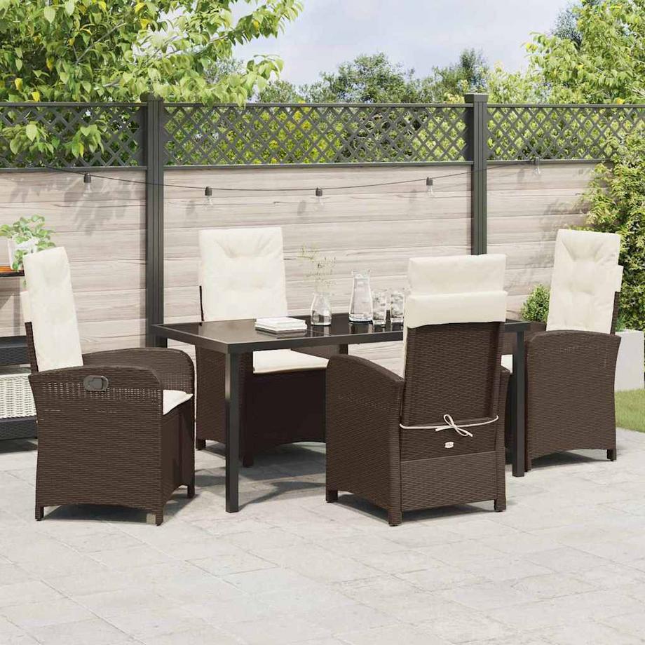VidaXL Garten essgruppe poly-rattan  