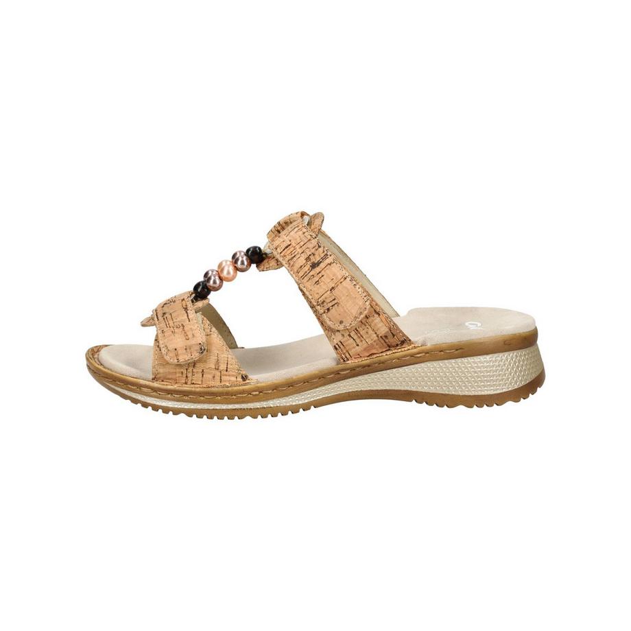 ara Keilabsatz Sandalen mit Perlenverzierung  