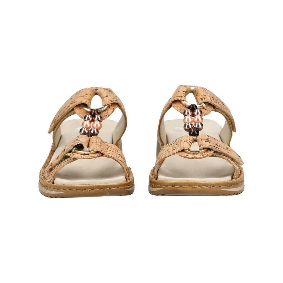 ara Keilabsatz Sandalen mit Perlenverzierung  