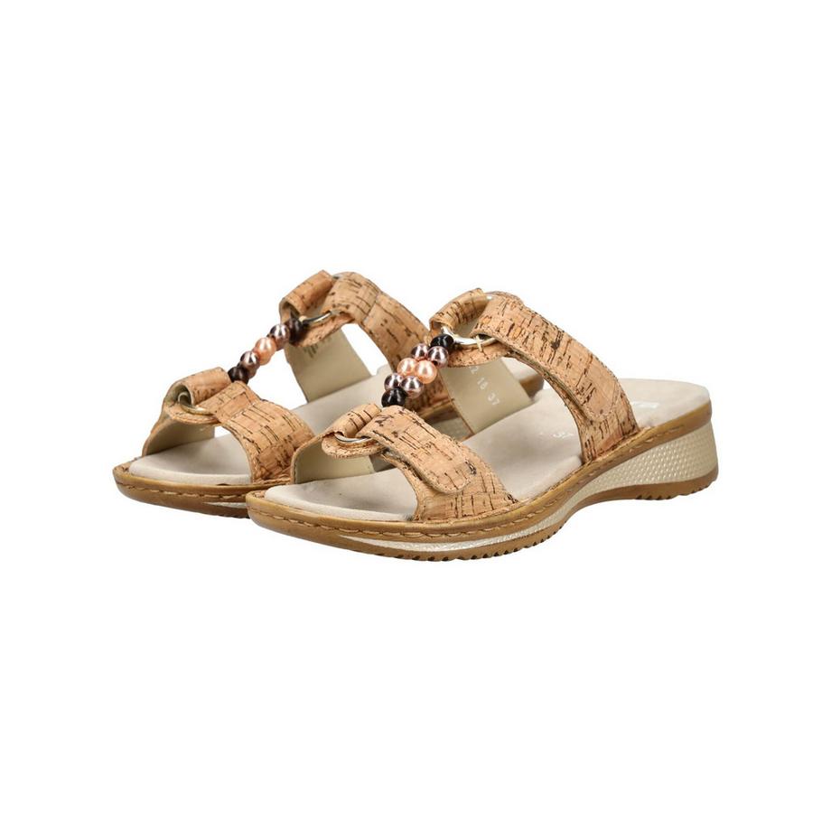 ara Keilabsatz Sandalen mit Perlenverzierung  