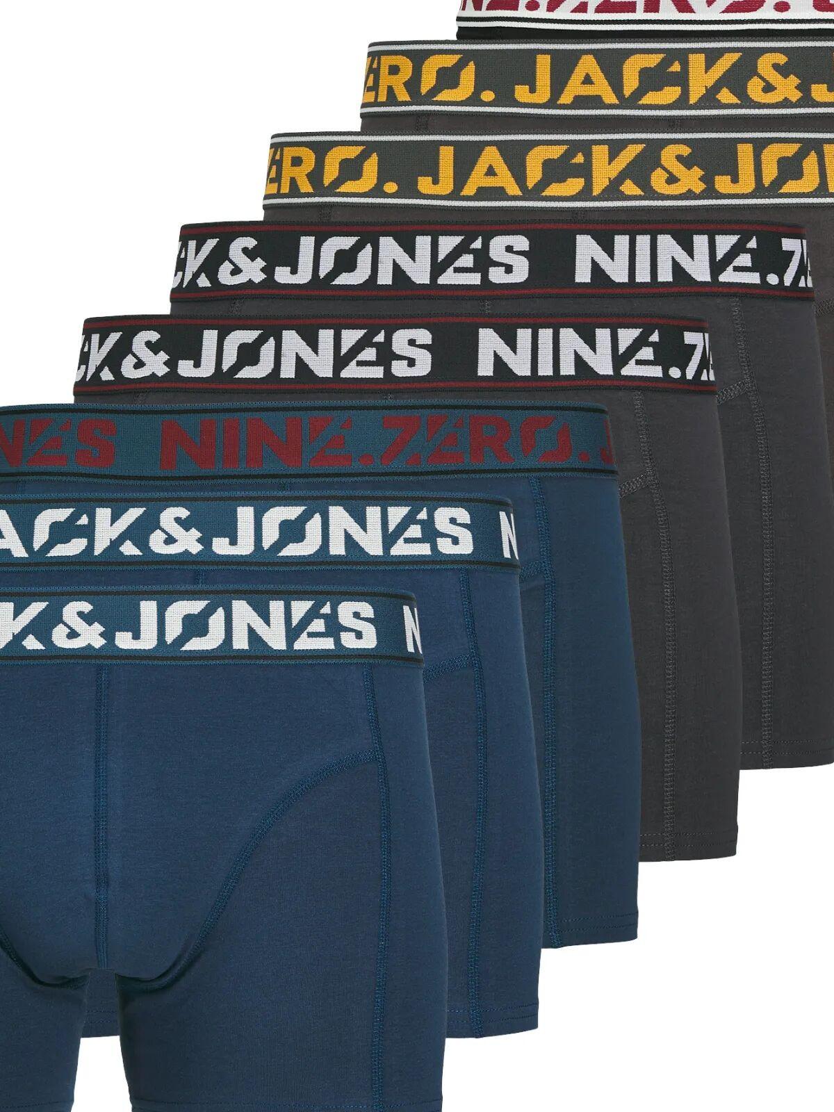 JACK & JONES Solid Boxer 12 Pezzi  