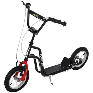 Northio  Scooter Monopattino Per Bambini City Scooter A Partire Da 5 Anni Kickboard Con Pneumatici 12 Pollici A Partire Da 5 Anni Nero 120 X 58 X 75-80 Cm 