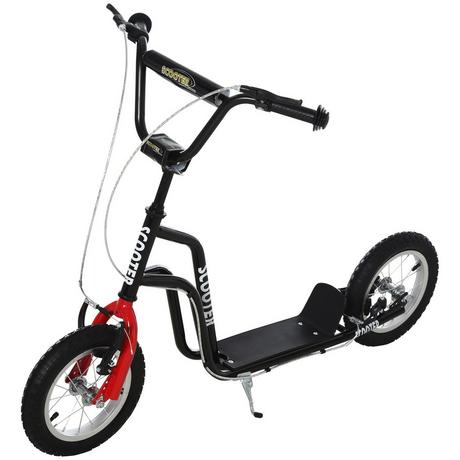 Northio  Scooter Monopattino Per Bambini City Scooter A Partire Da 5 Anni Kickboard Con Pneumatici 12 Pollici A Partire Da 5 Anni Nero 120 X 58 X 75-80 Cm 