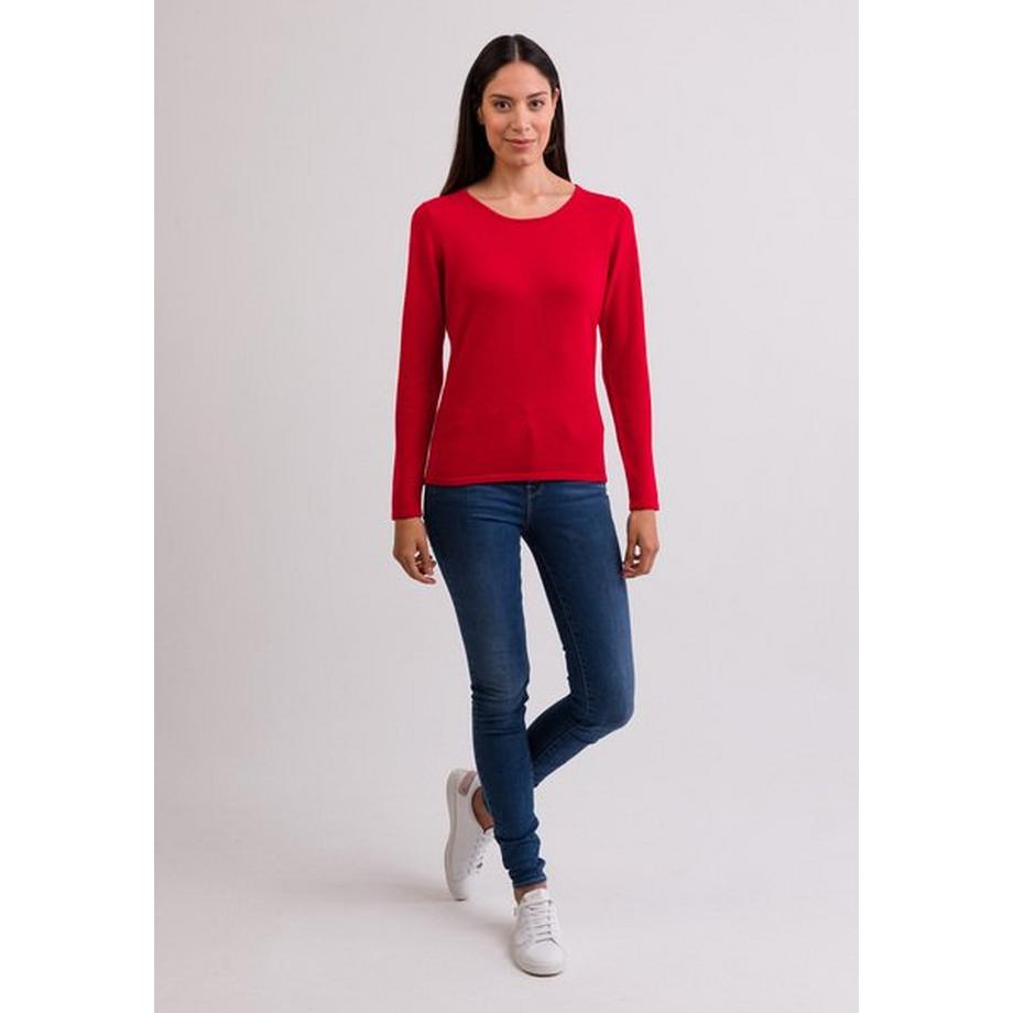 CASH-MERE.CH Pullover Girocollo Cashmere  