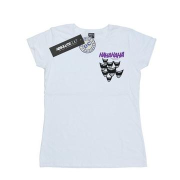 Batman Joker Smile Breast Print TShirt