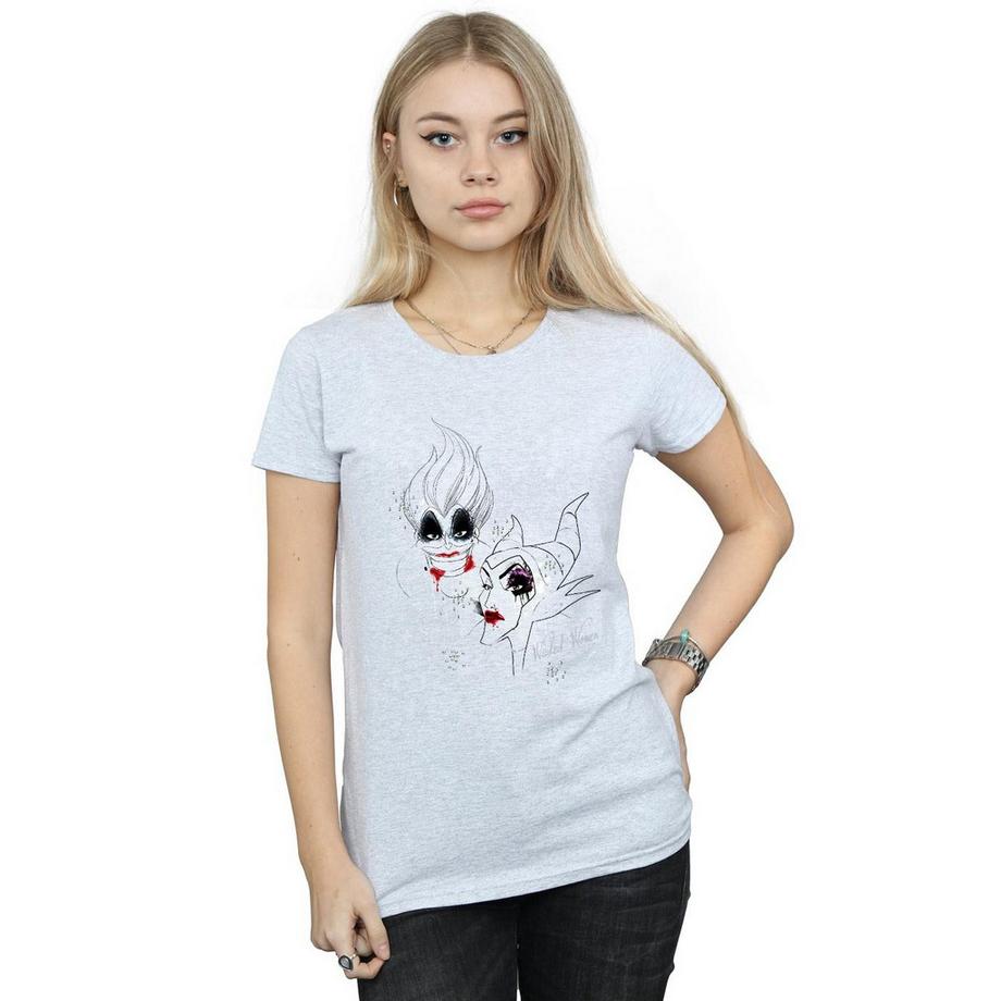 Disney Wicked Villains Logo Print T-Shirt  