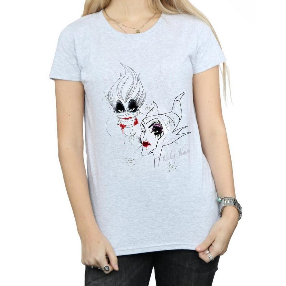 Disney Wicked Villains Logo Print T-Shirt  