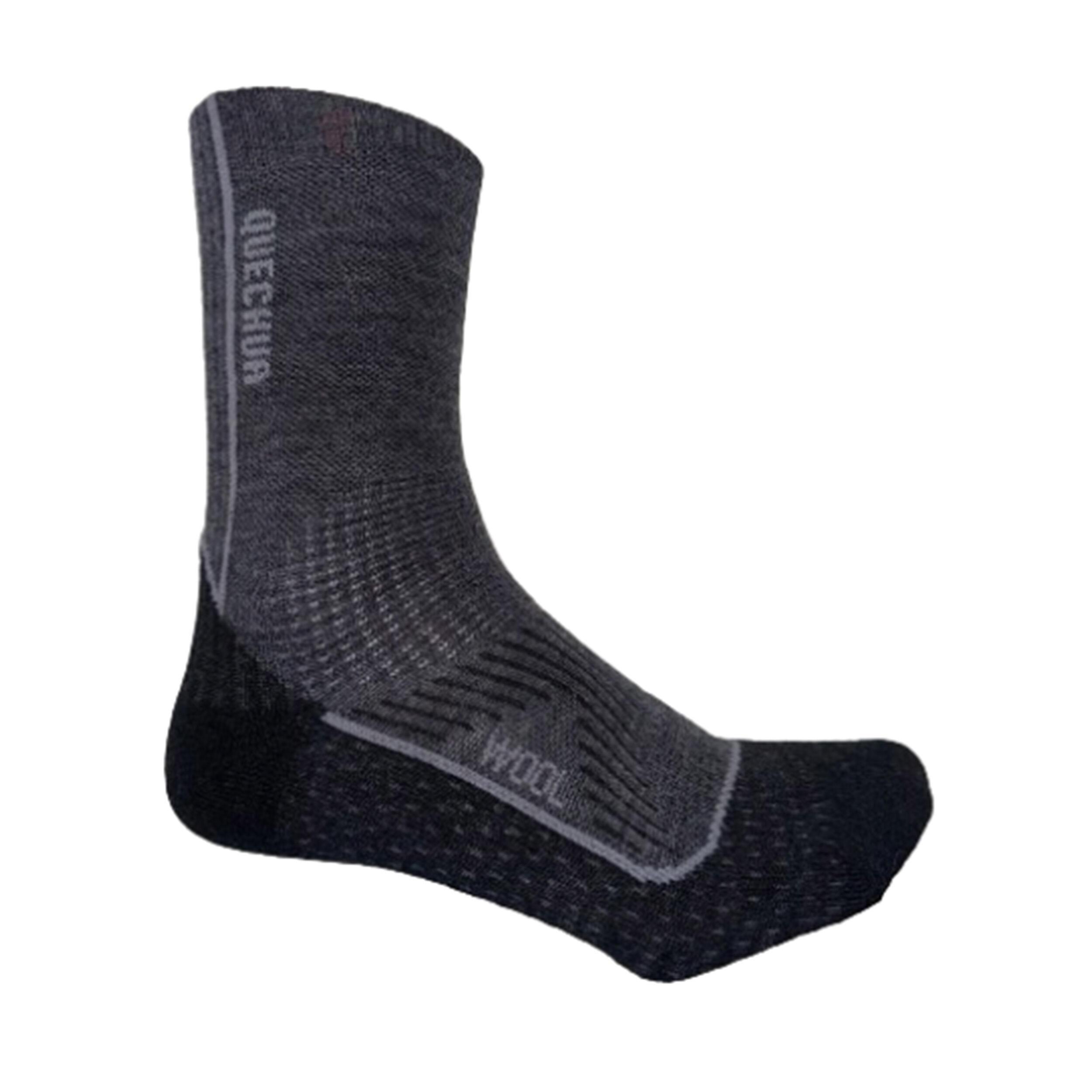 QUECHUA Trekking Hike 900 Woll Wandersocken  
