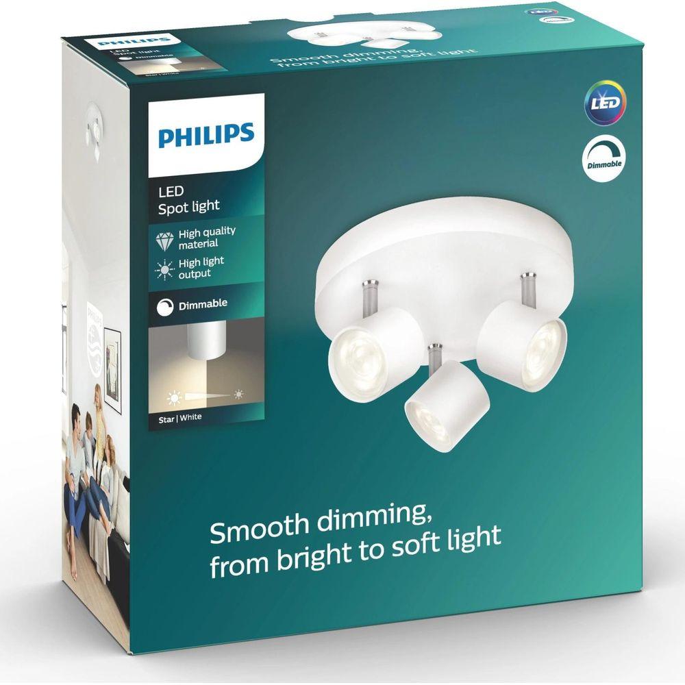 Philips Lighting Star  Faretto LED da soffitto 4.5 W Bianco  