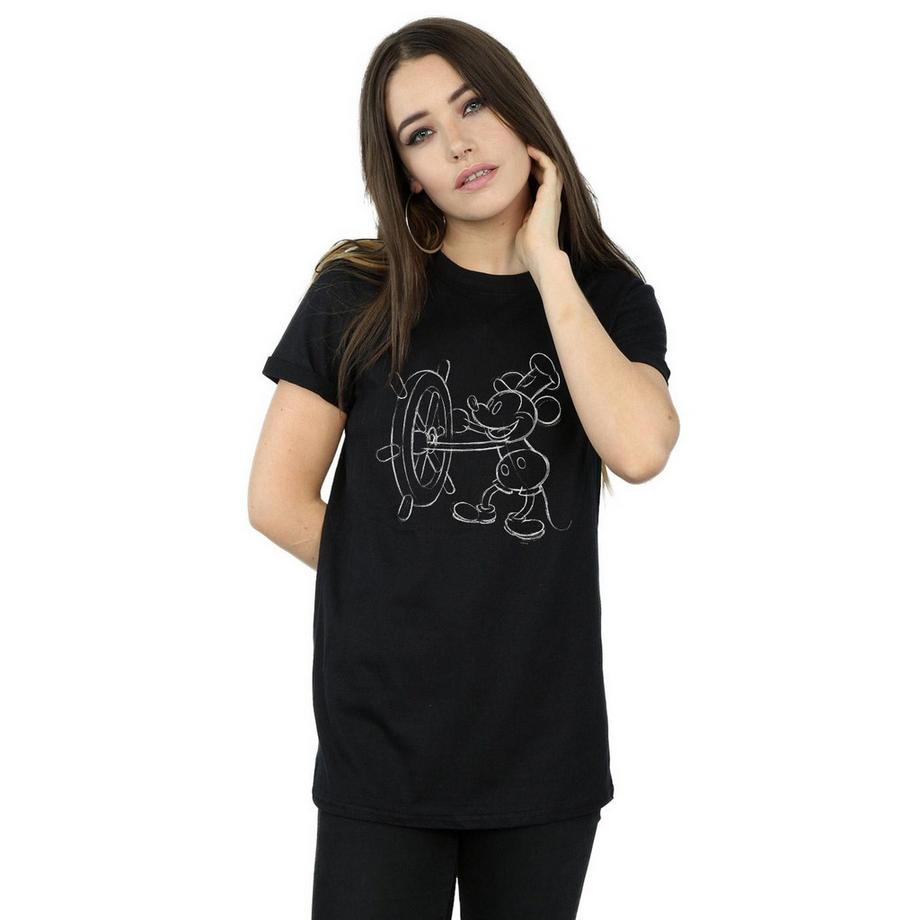 Disney Mickey Mouse Steamboat Willie T-Shirt  