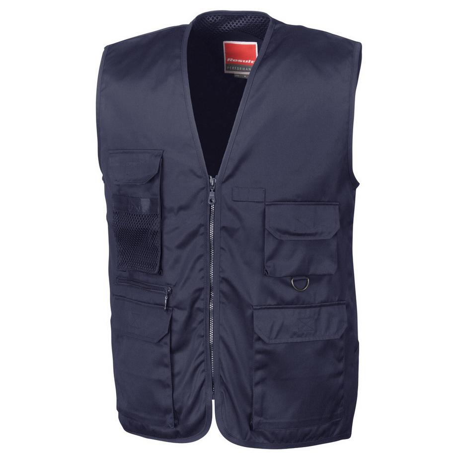 Safari Veste Sans Manches