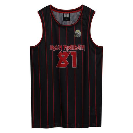 Amplified Iron Maiden 81 Maillot de basket  