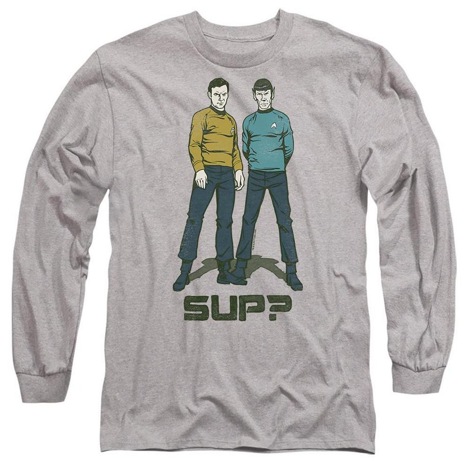 Star Trek Sup Bedrucktes Kurzarm T-Shirt  