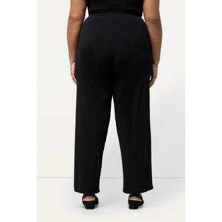 Ulla Popken Pantaloni Jersey Relaxed Fit Vita Elastica  