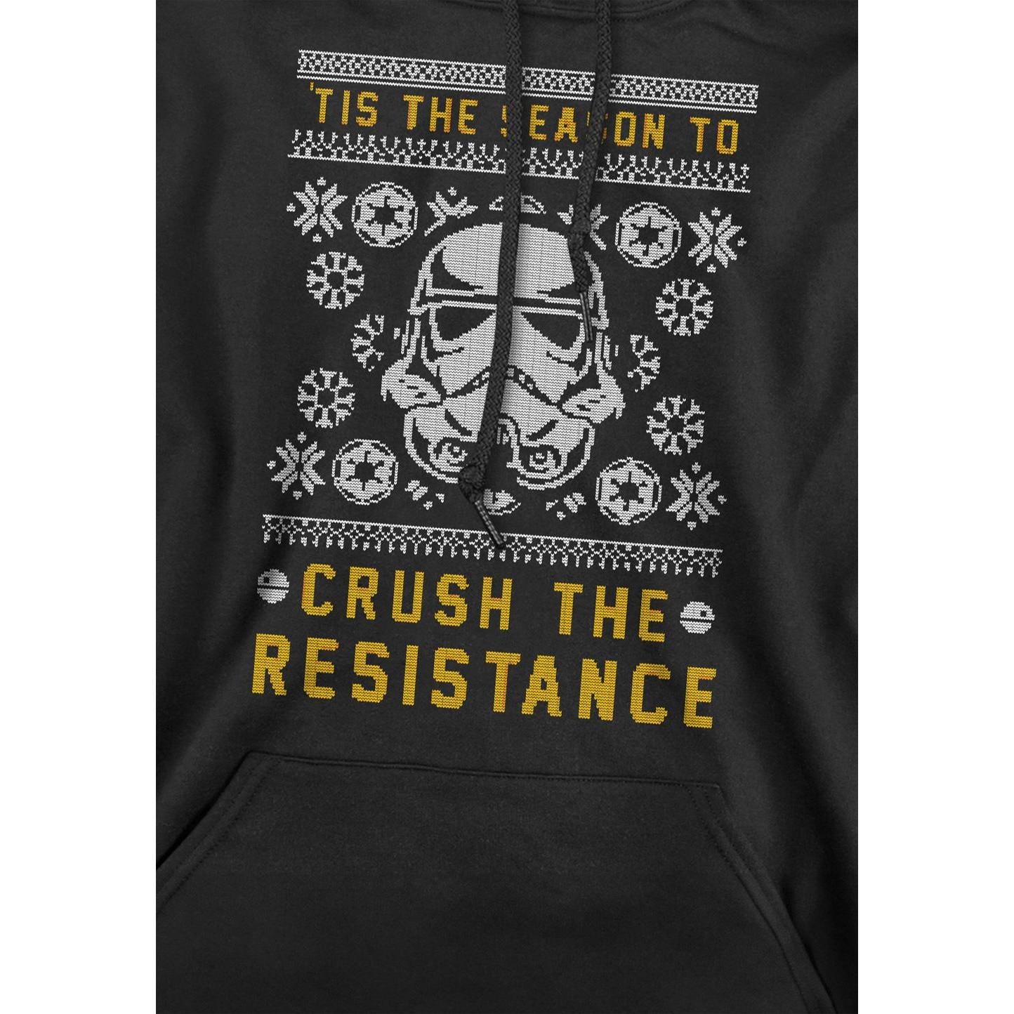 STAR WARS  Sweat à capuche CRUSH THE RESISTANCE THIS CHRISTMAS 