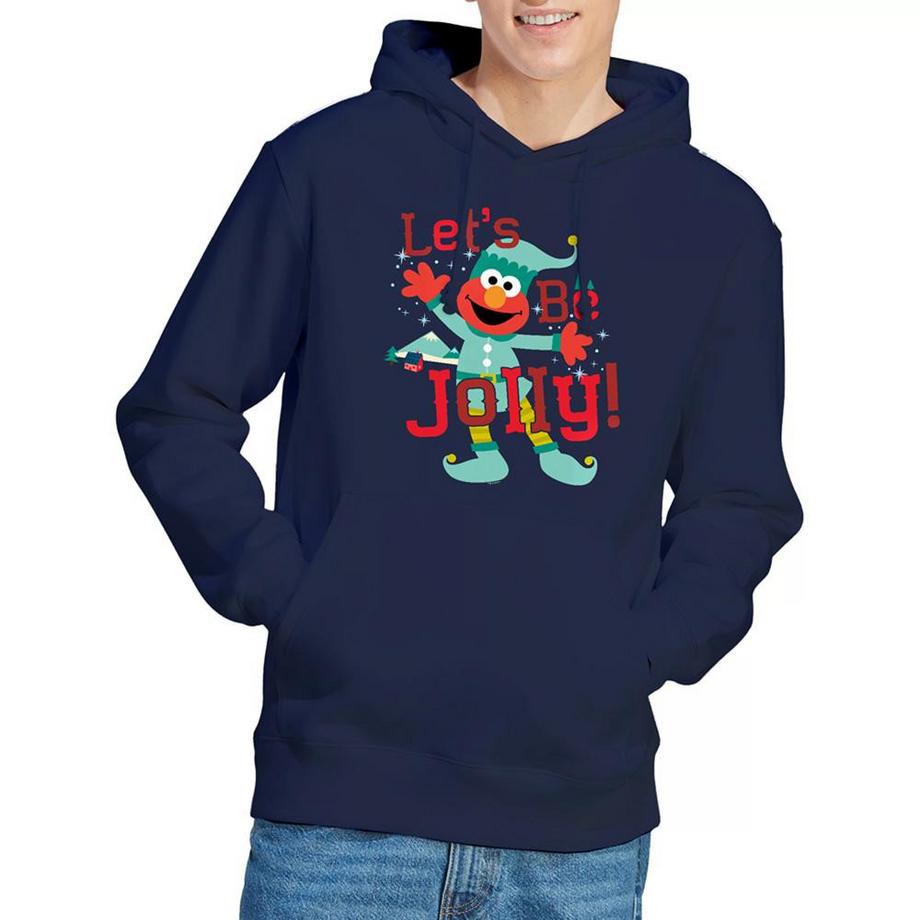 Sesame Street  Let´s Be Jolly Kapuzenpullover  , weihnachtliches Design 