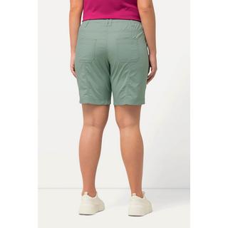 Ulla Popken  Cargo-Bermuda, Komfortbund, 4-Pocket-Schnitt 