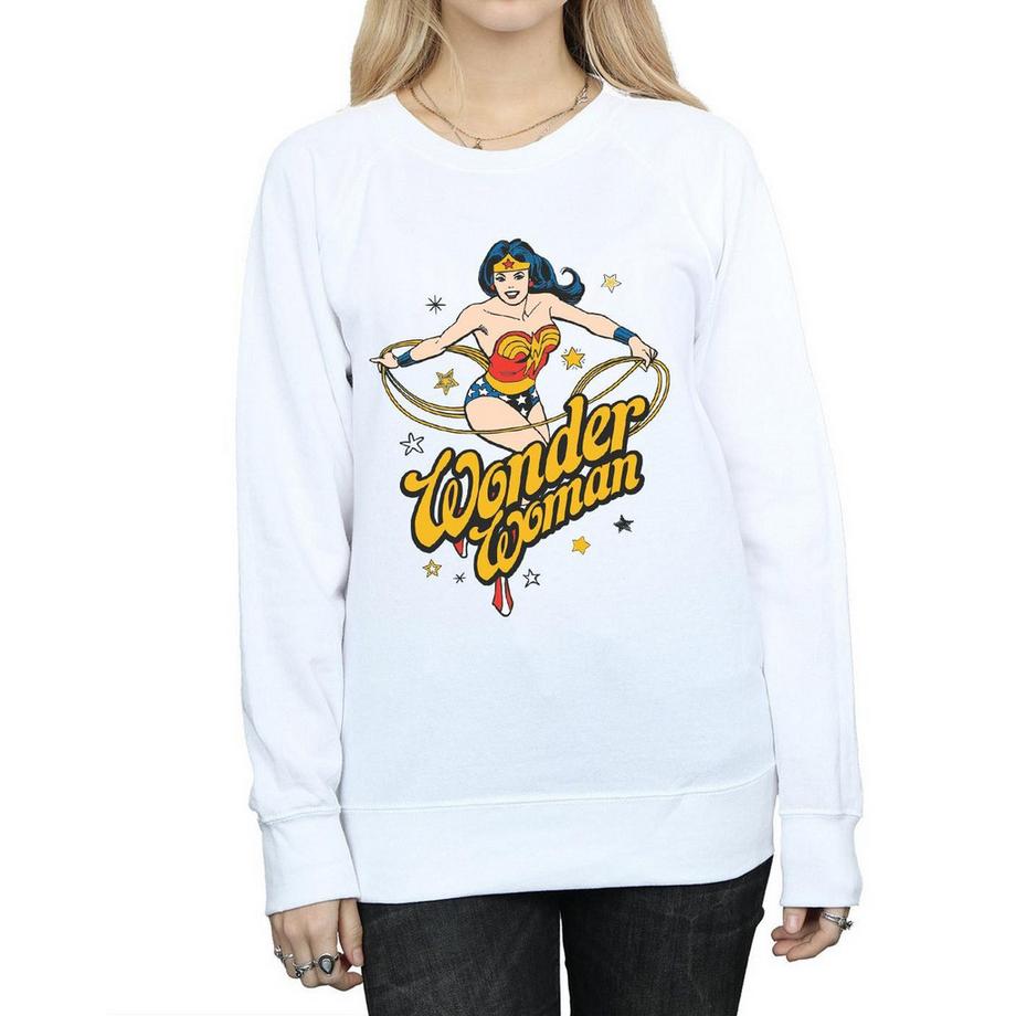 DC COMICS Wonder Woman Stampa Grafica Felpa  