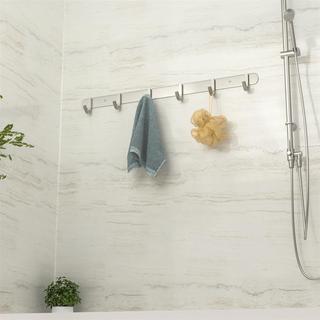 Intirilife Porte-manteau en acier inoxydable  