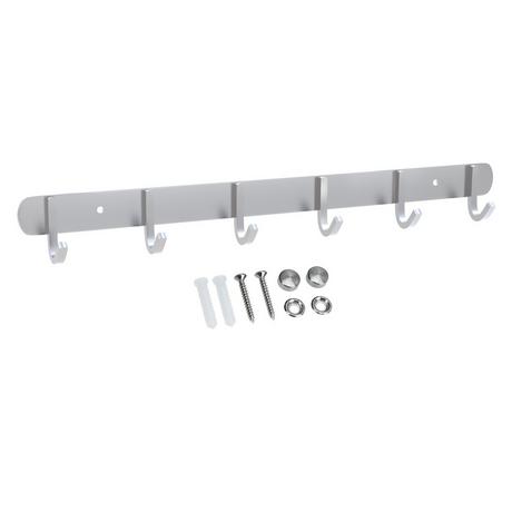 Intirilife Porte-manteau en acier inoxydable  