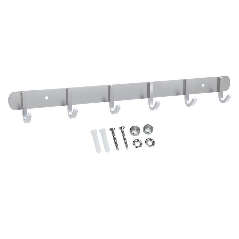 Edelstahl Garderobenleiste