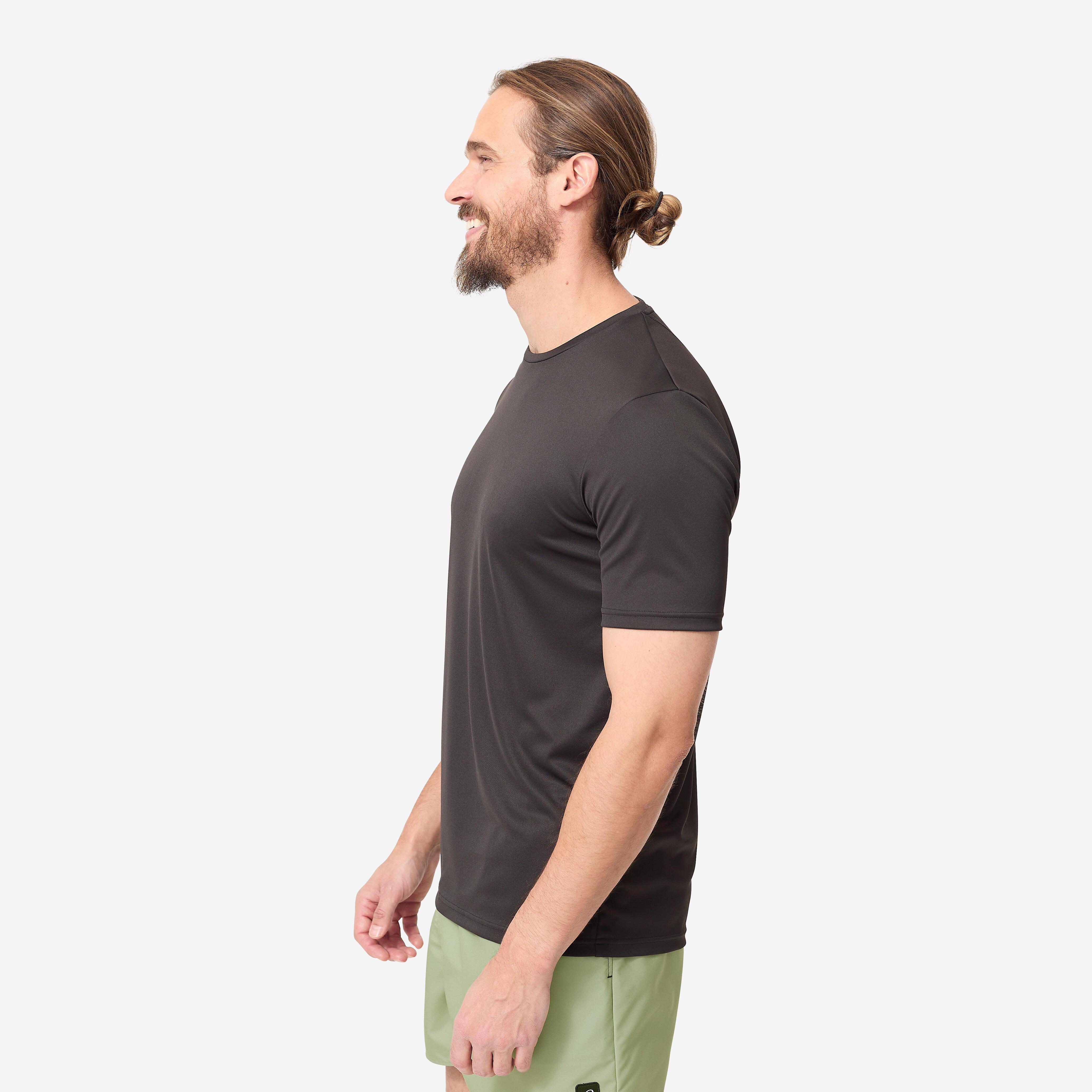 DECATHLON  Top uomo maniche corte protezione solare poliestere 