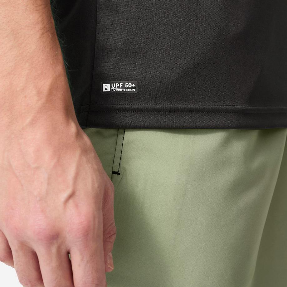 DECATHLON  Top uomo maniche corte protezione solare poliestere 