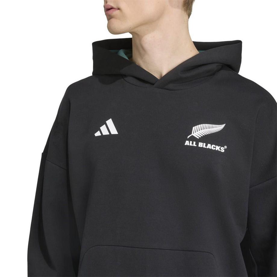 adidas  Felpa Con Cappuccio Presentazione All Blacks Neozelandesi 