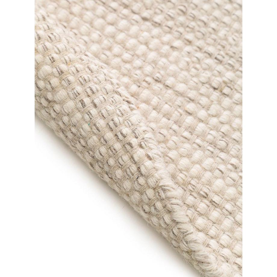 Benuta Tapis de laine Rocco Crème  