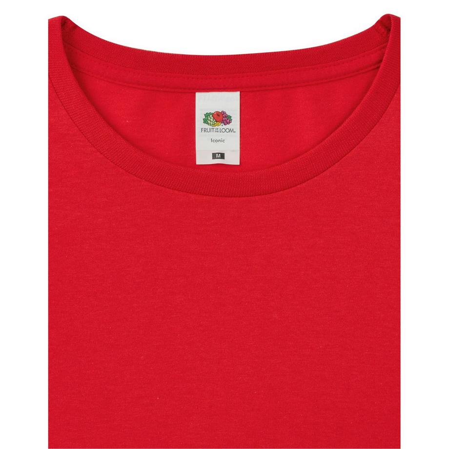 Fruit of the Loom  Iconic T-Shirt  Langärmlig 