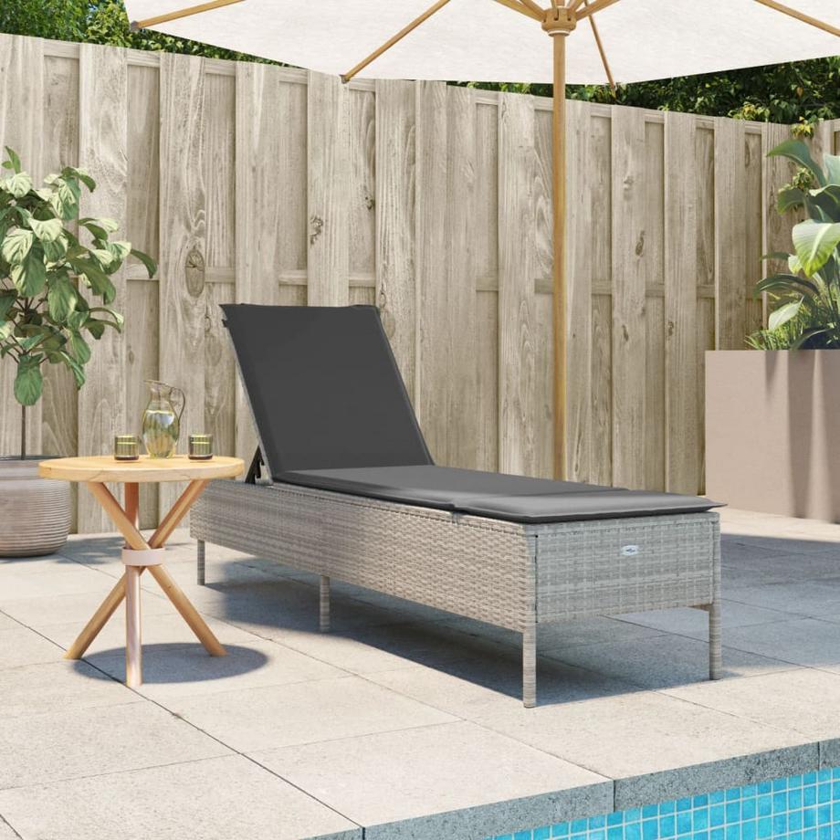 VidaXL Sonnenliege poly-rattan  