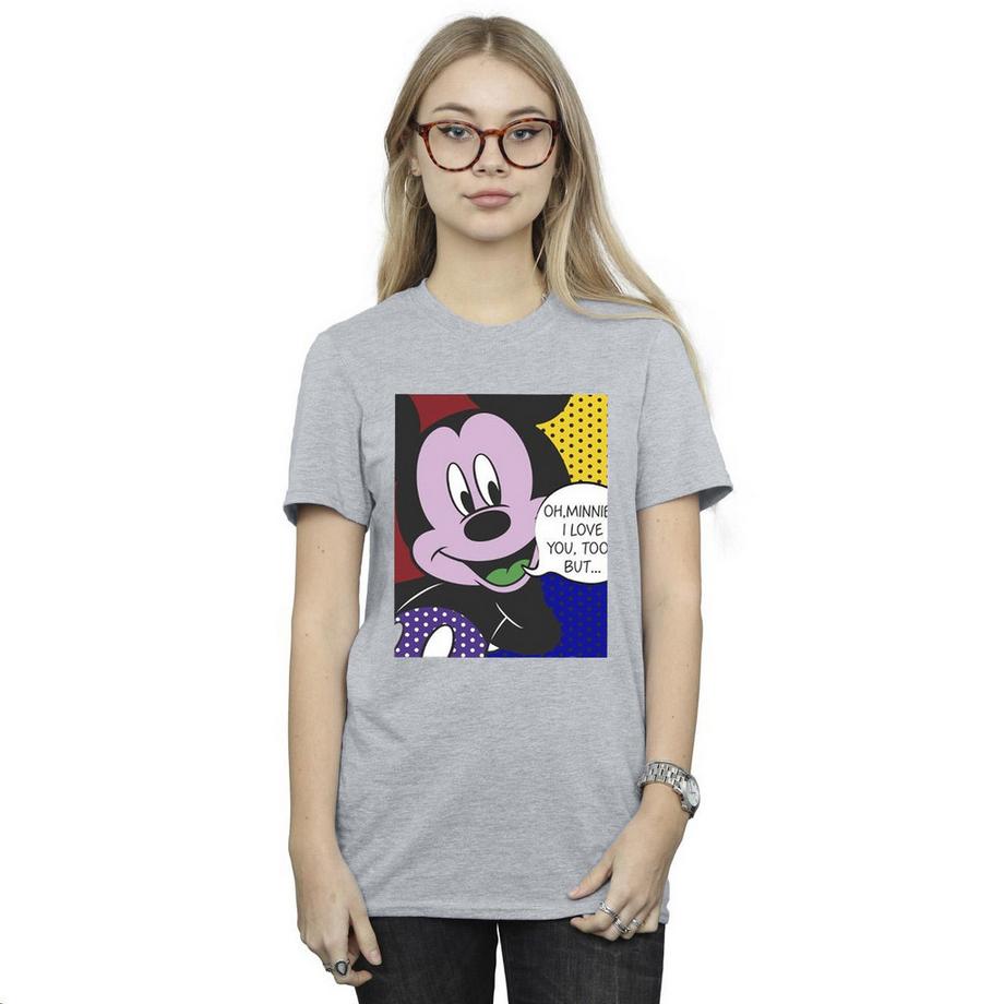 Disney Oh T-Shirt Stampata a Maniche Corte  