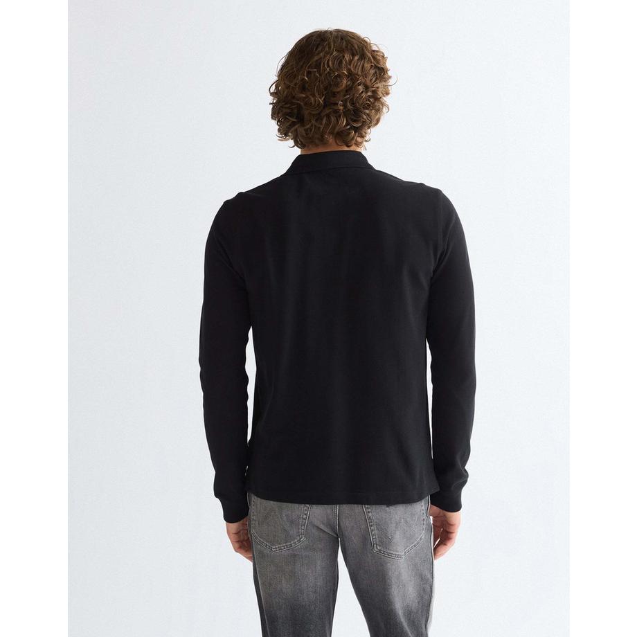Wrangler Langarmpolo  