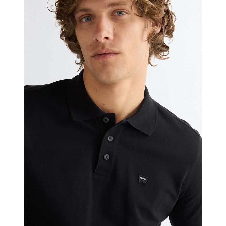 Wrangler Langarmpolo  