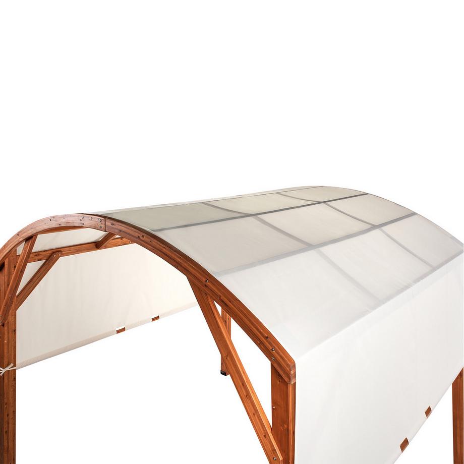 Beliani Pavillon aus Tannenholz Mediterran SCOPELLO  