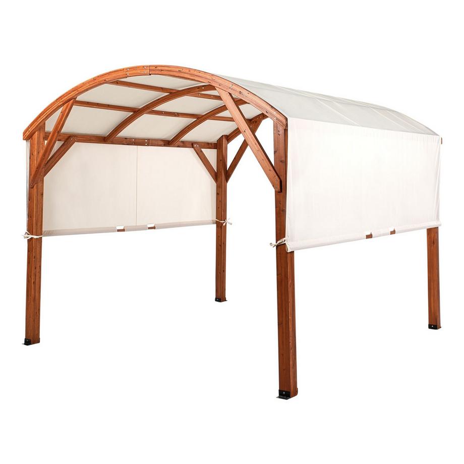 Beliani Pavillon aus Tannenholz Mediterran SCOPELLO  