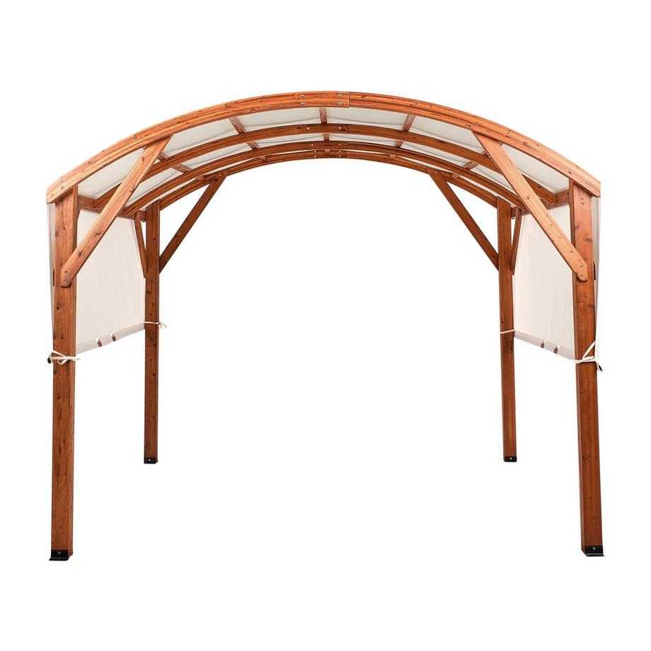 Pavillon aus Tannenholz Mediterran SCOPELLO