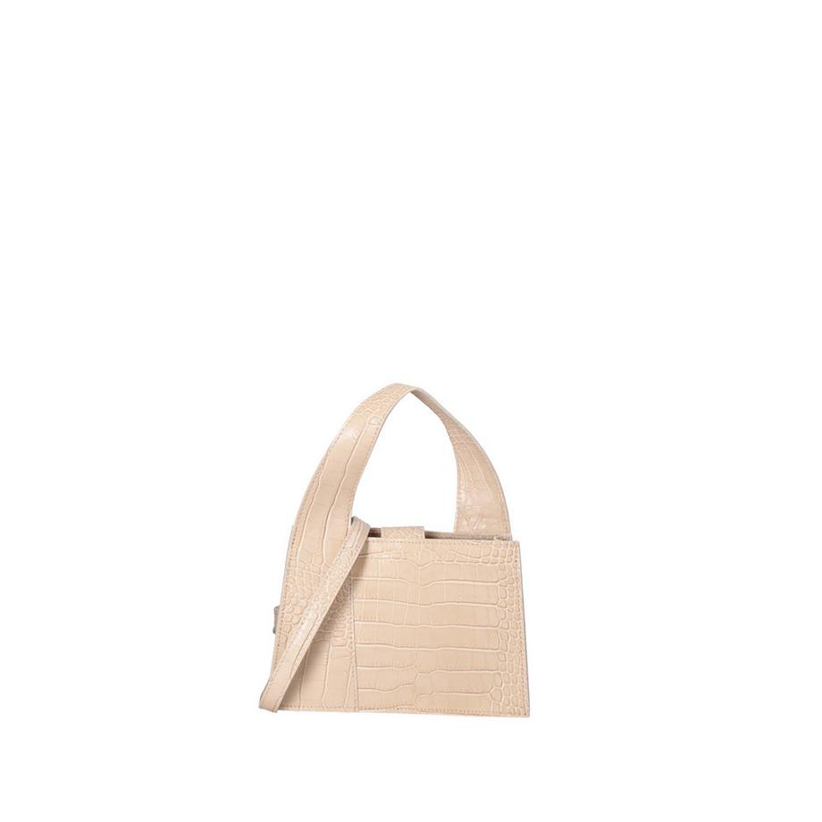 Roberta Rossi Borsa a mano con stampa coccodrillo  