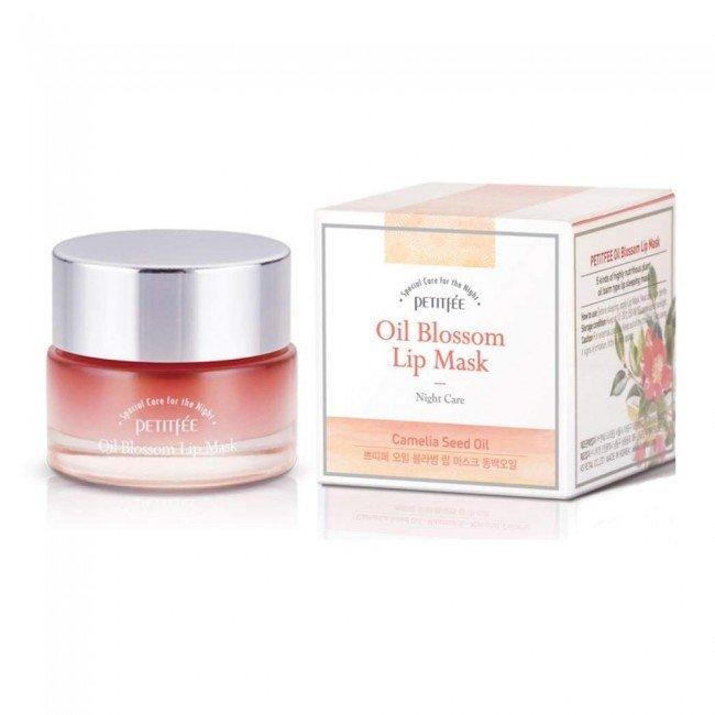 Petitfee  Oil Blossom Lip Mask Camellia Seed Oil 