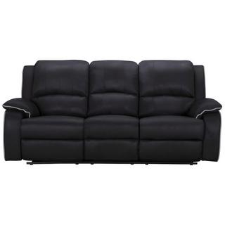 Vente-unique Relaxsofa Microfaser 3Sitzer HERNANI  