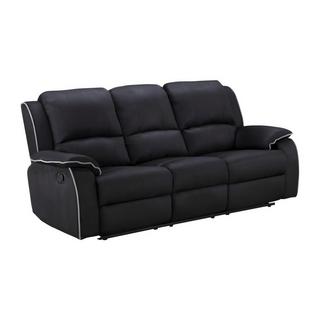 Vente-unique Relaxsofa Microfaser 3Sitzer HERNANI  