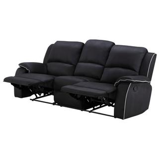 Vente-unique Relaxsofa Microfaser 3Sitzer HERNANI  