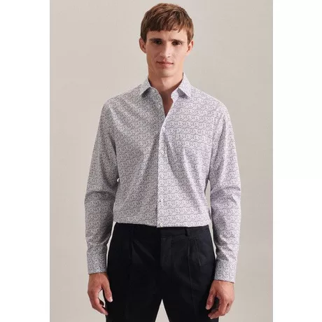 Seidensticker  Chemise Business Regular Fit Manche longue Imprimé 